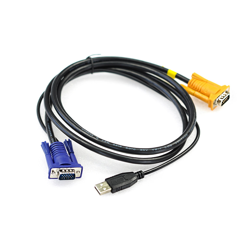 1.8m USB VGA KVM Cable