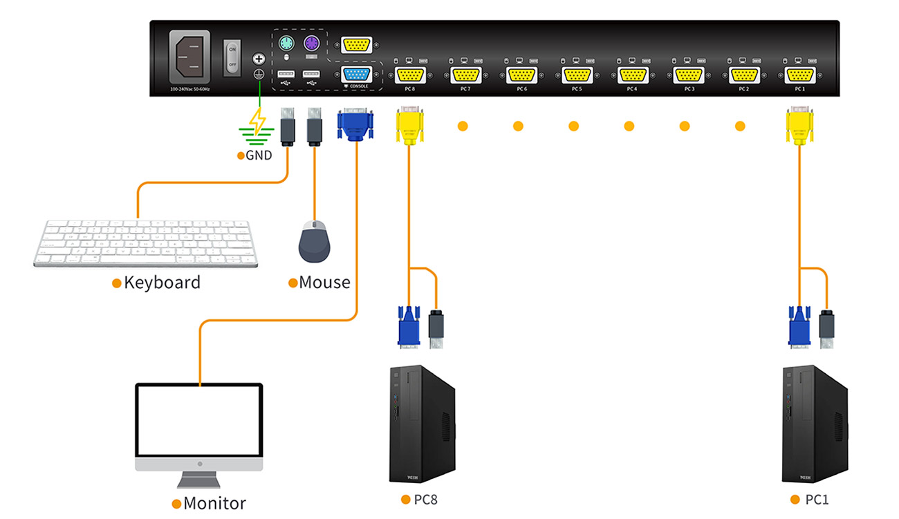 Connection Diagram XW1708-1