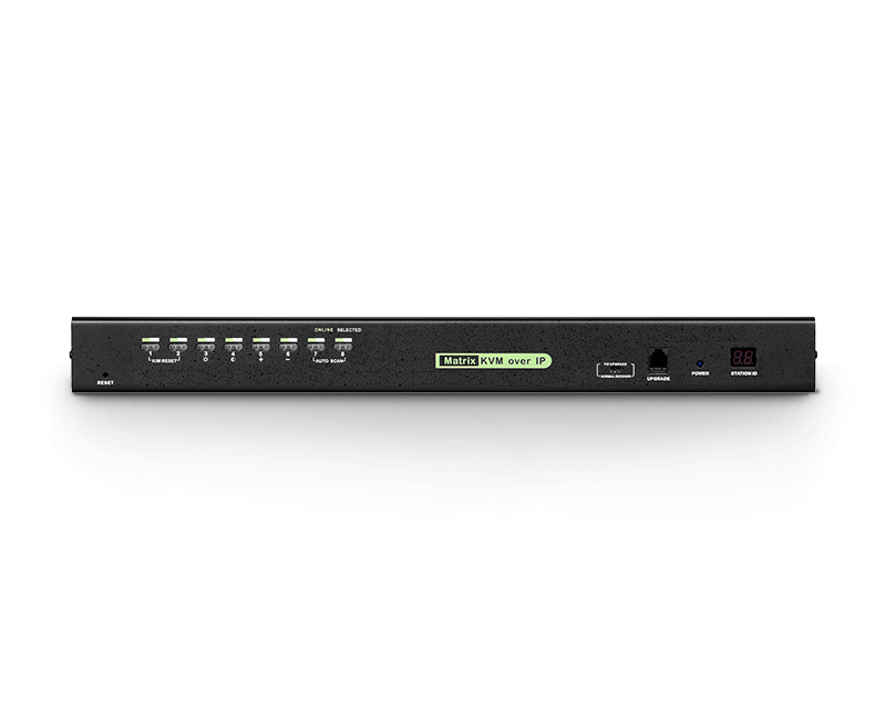 1-Local / 1-Remote Access 8 Port CAT5 KVM over IP Switch