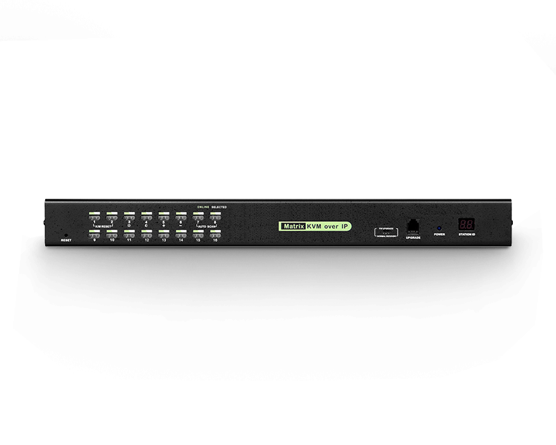 1-Local / 1-Remote Access 16 Port CAT5 KVM over IP Switch