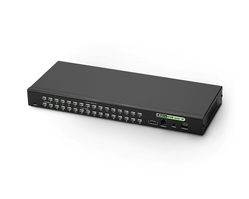 1-Local / 2-Remote Access 32 Port Cat5 KVM over IP Switch